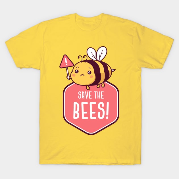 Save The Bees T-Shirt by zoljo